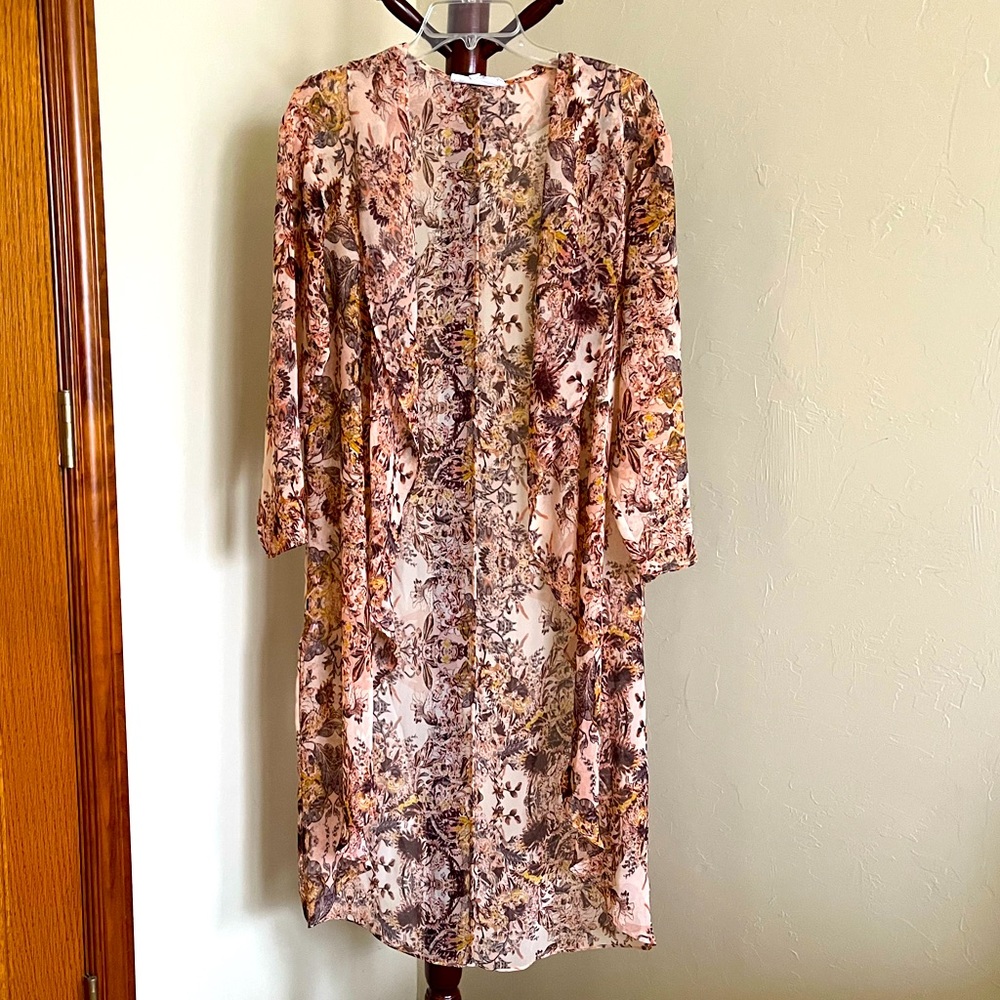 BCBG GENERATION floral cardigan